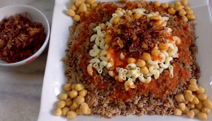 أفضل طريقة لتحضير الكشري المصري 