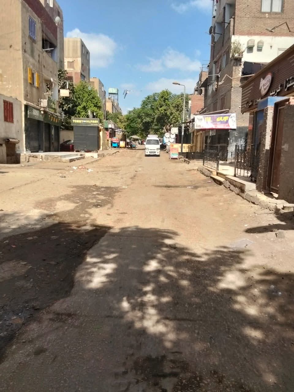 جانب من أعمال النظافة