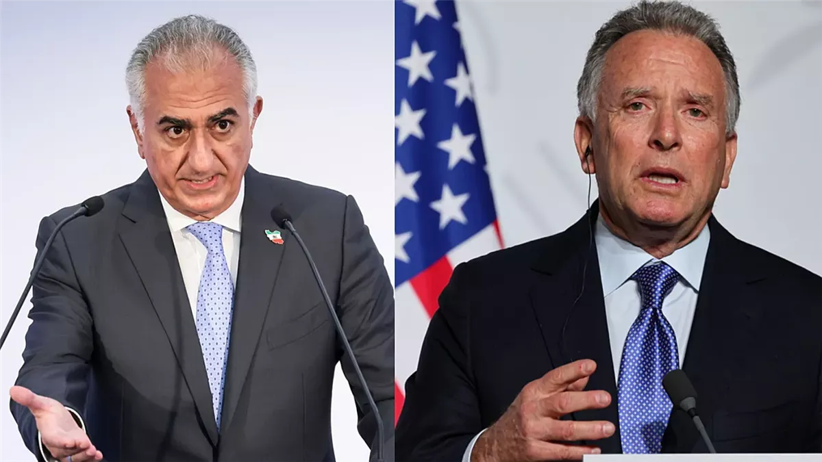 <strong>مبعوث ترامب ورضا بهلوي</strong>