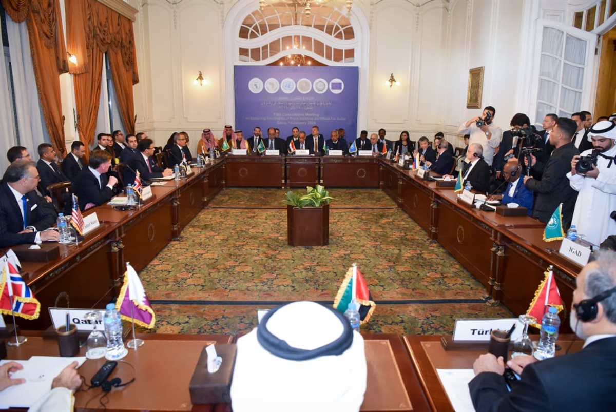 <strong>مصر ترأس الاجتماع الخامس لتعزيز جهود السلام في السودان</strong>