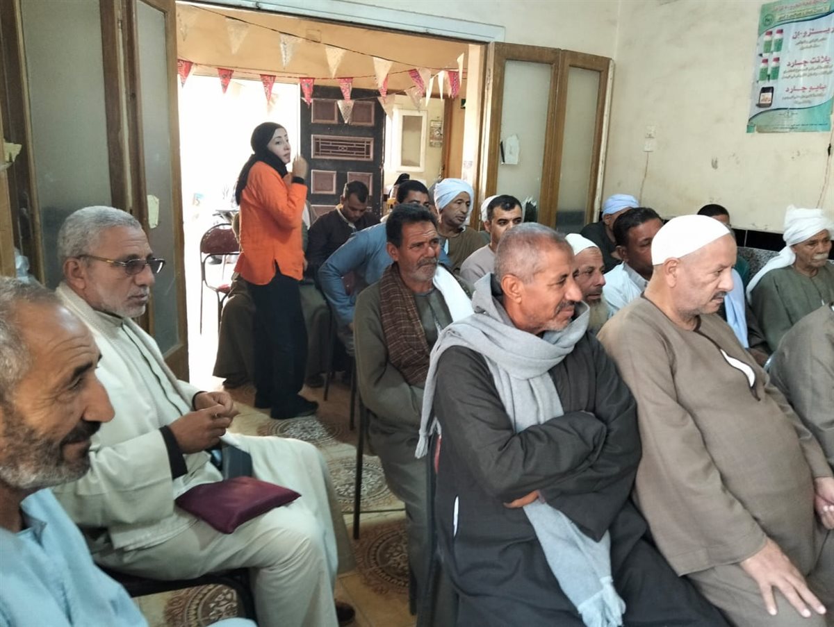 ندوتين إرشاديتين لزراعة الفيوم لترشيد المياه وتطويرالري واستخدام الكمبوست بدمو
