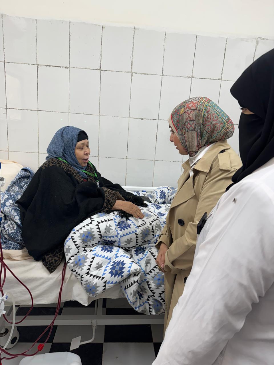 زيارة مفاجئة لوكيل صحة الفيوم لمستشفى فيديمين المركزى لمتابعة سير العمل &nbsp;