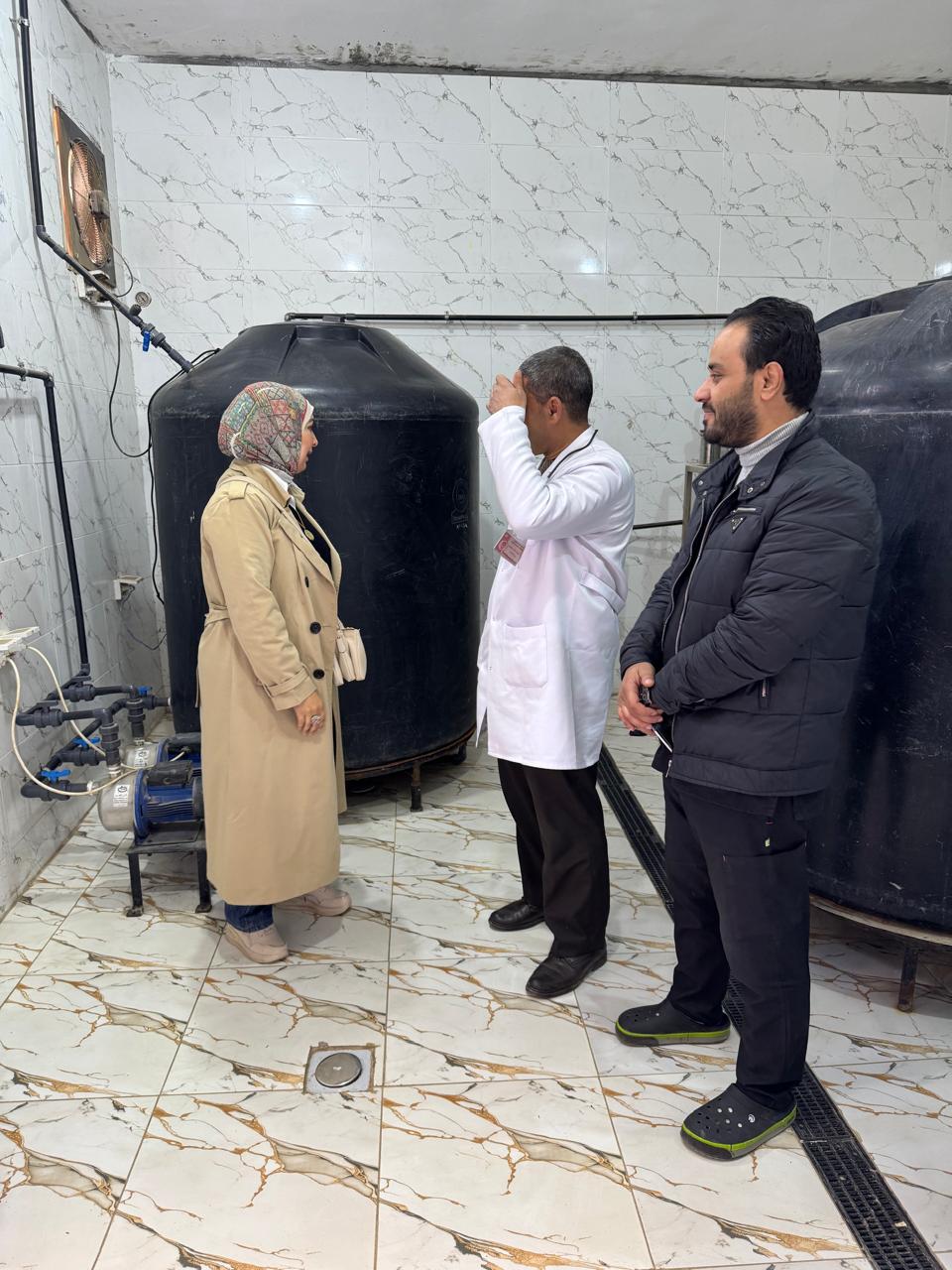 زيارة مفاجئة لوكيل صحة الفيوم لمستشفى فيديمين المركزى لمتابعة سير العمل &nbsp;