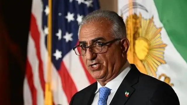 <strong>ولي العهد الإيراني المنفي رضا بهلوي</strong>