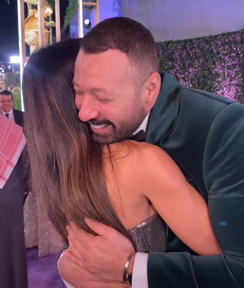 أحمد فهمي والإعلامية اللبنانية جيسيكا عازار