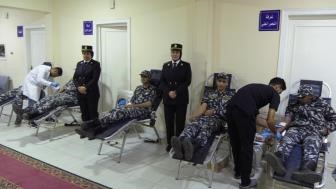 حملة للتبرع بالدم بمديرية أمن بالشرقية&nbsp;