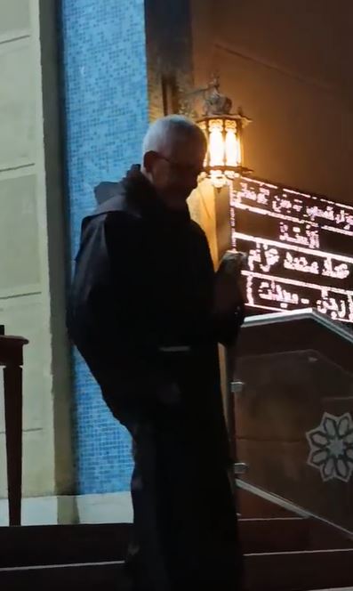 عزاء شقيق الفنانة شيرين
