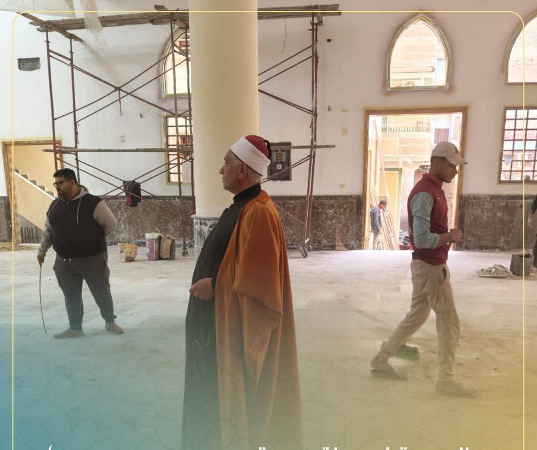 مدير مديرية أوقاف الفيوم يواصل جولاته المرورية على المساجد لمتابعة انتظام سير العمل وانضباطه