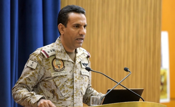 <strong>المتحدث الرسمي للتحالف، اللواء الركن تركي المالكي</strong>
