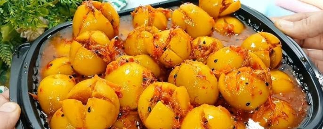 تخليل الليمون المعصفر بحبة البركة