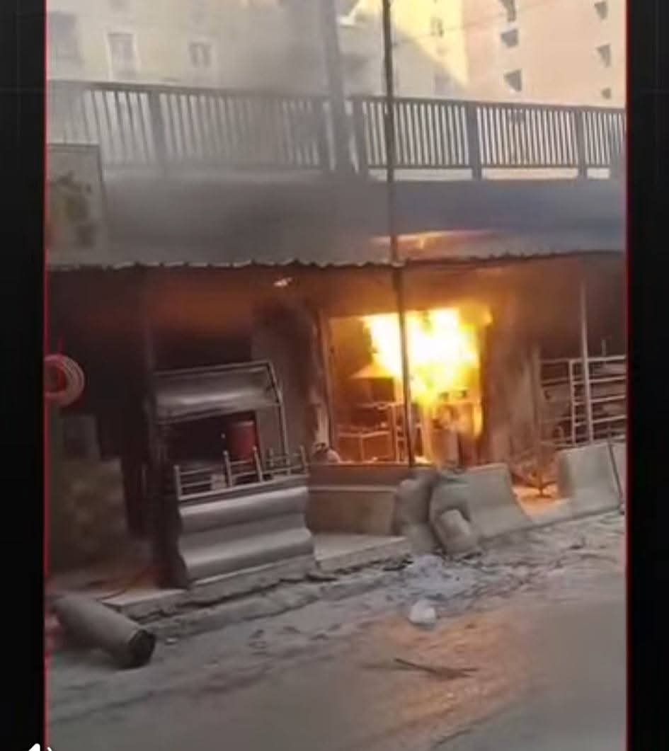 السيطرة على حريق مخبز سياحي أسفل الكوبري العلوي بالفيوم