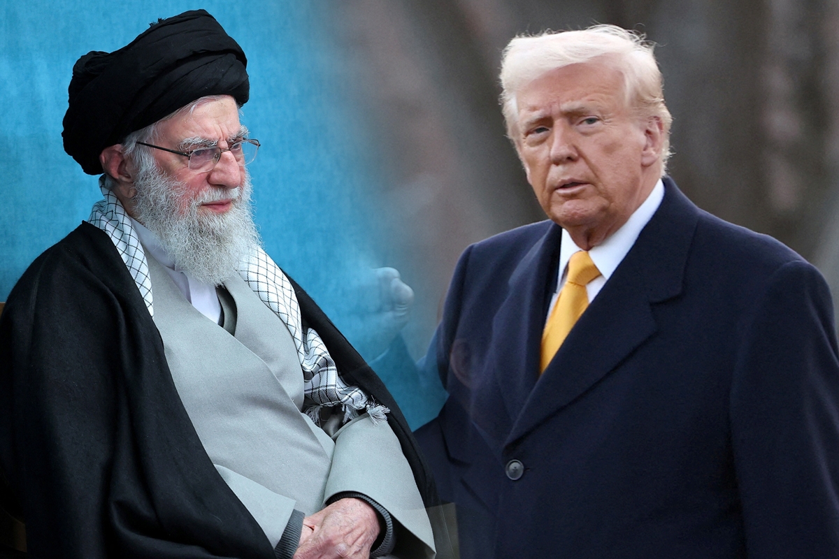 <strong>دونالد ترامب و علي خامنئي</strong>