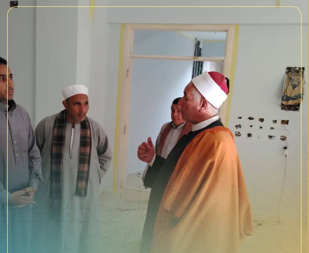 مدير أوقاف الفيوم يواصل جولاته المرورية على المساجد لمتابعة انتظام سير العمل وانضباطه