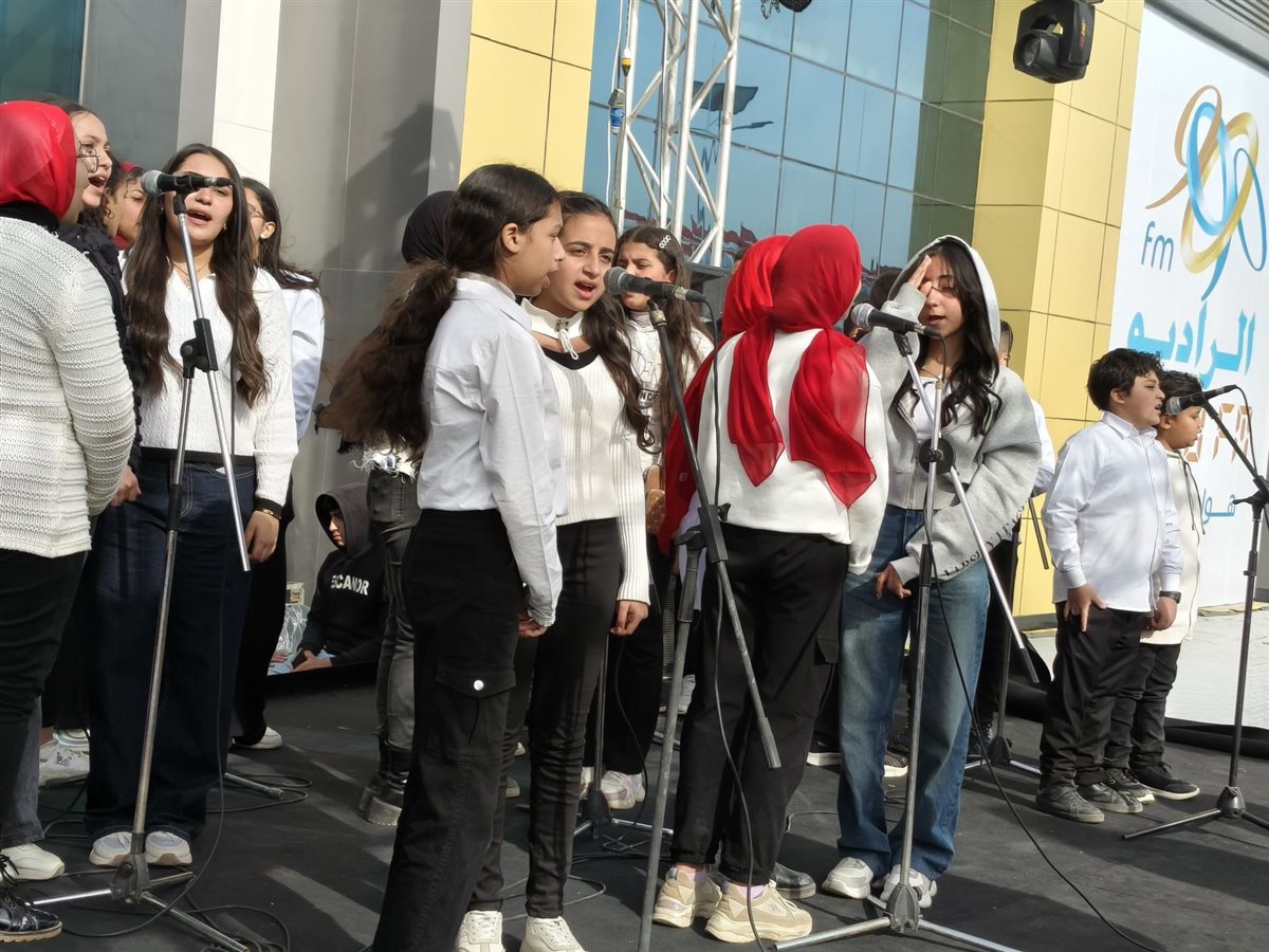 كورال الطفل لثقافة الفيوم يبدع على مسرح معرض القاهرة الدولي للكتاب ويخطف أنظار الجمهور