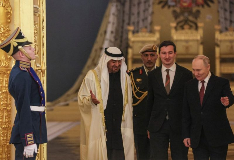 <strong>الرئيس الروسي ونظيره الإماراتي</strong>