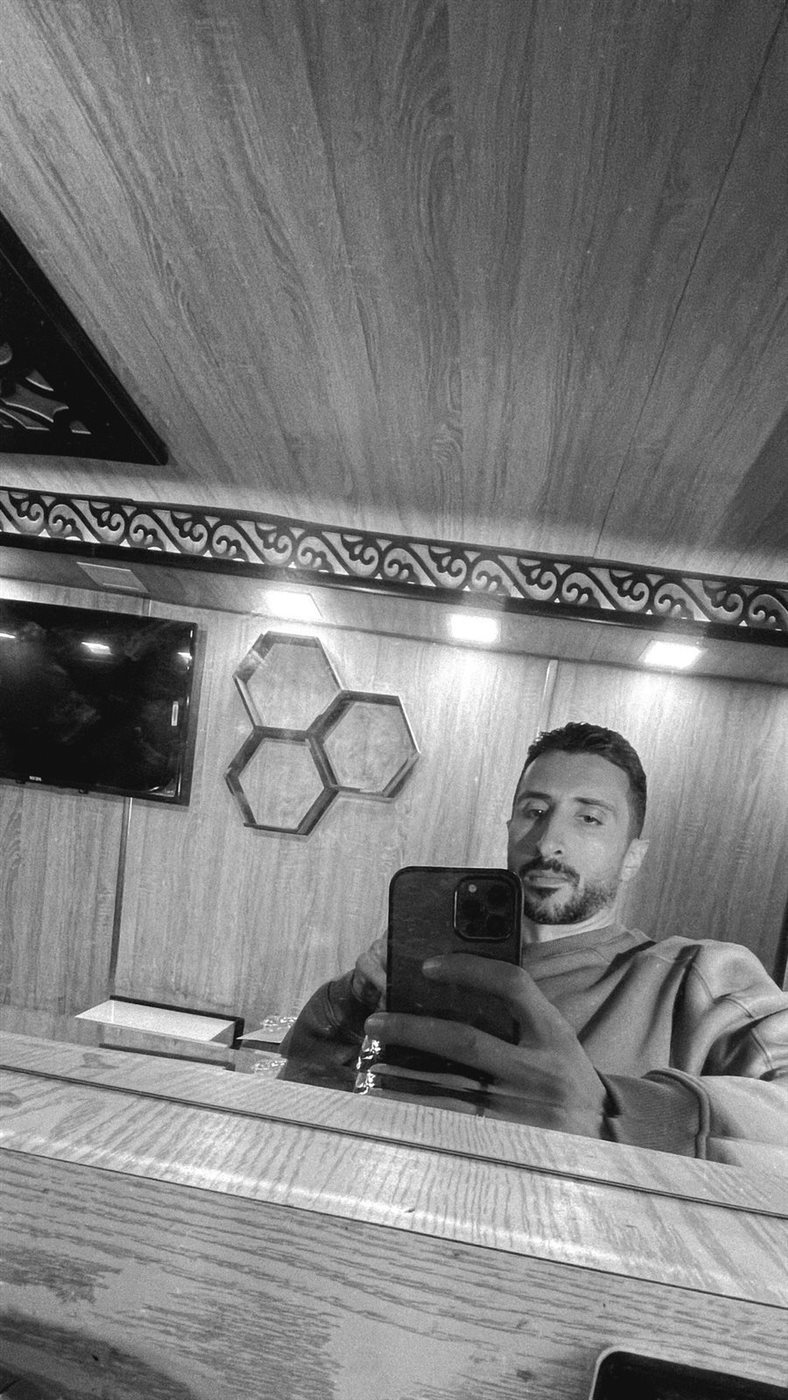حسن حفني في كواليس مسلسل الست موناليزا&nbsp;
