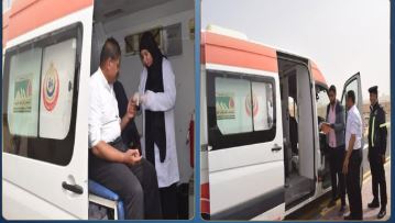 مديرية أمن البحر الأحمر تنظيم حملة للتبرع بالدم بمشاركة رجال الشرطة