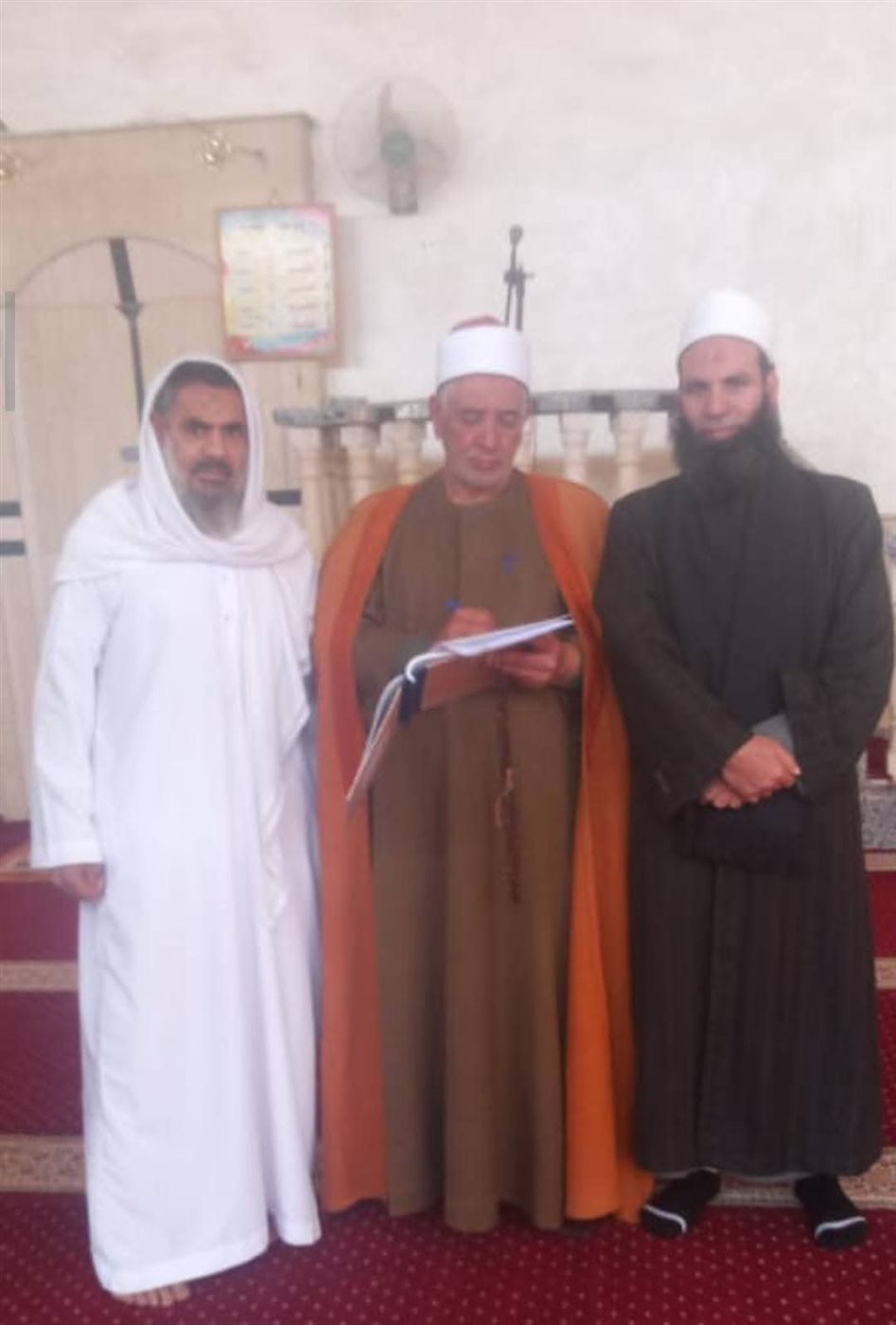 مدير أوقاف الفيوم يواصل جولاته المرورية على المساجد لتعزيز الانضباط الإداري والدعوي