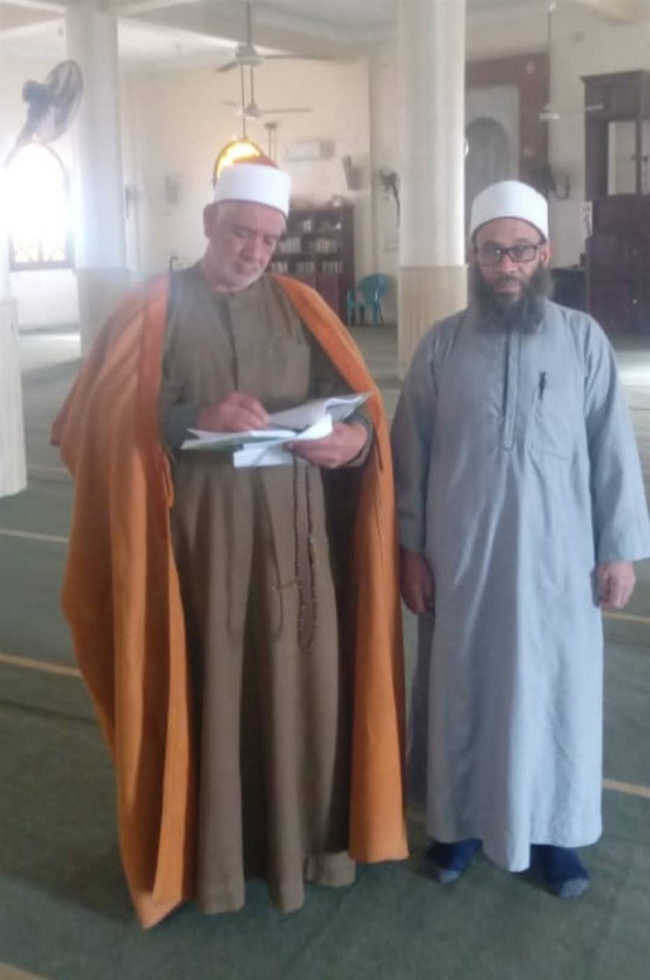 مدير أوقاف الفيوم يواصل جولاته المرورية على المساجد لتعزيز الانضباط الإداري والدعوي