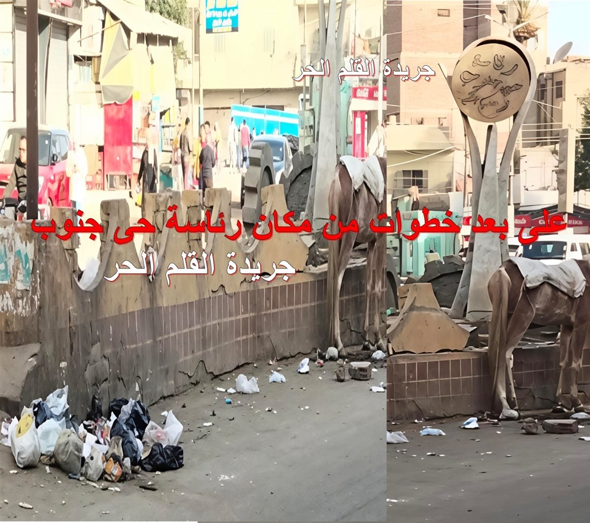 استمرار الحملات المكبرة للنظافة ورفع الإشغالات بميادين وشوارع مدينة الفيوم&nbsp;