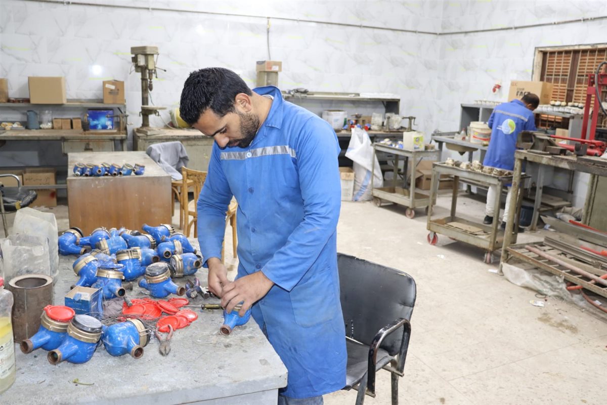 رئيس مياه الفيوم :يتابع أعمال تشغيل محطات مياه الشرب بالعزب الجديدة والقديمة