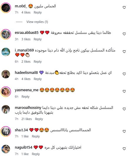 تفاعل الجمهور مع أداء دينا الشربيني في برومو مسلسل اتنين غيرنا