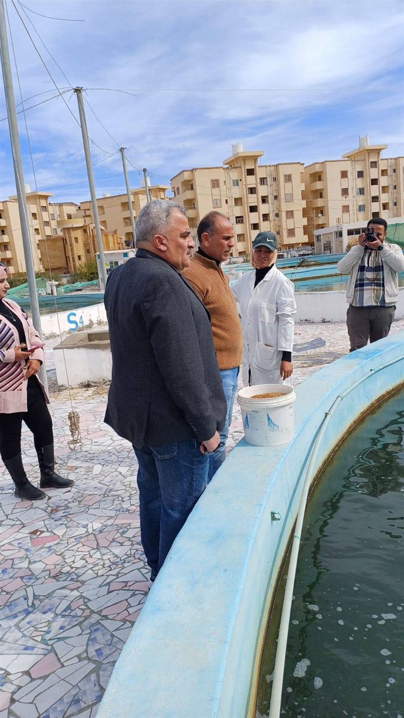 جانب من الزيارة