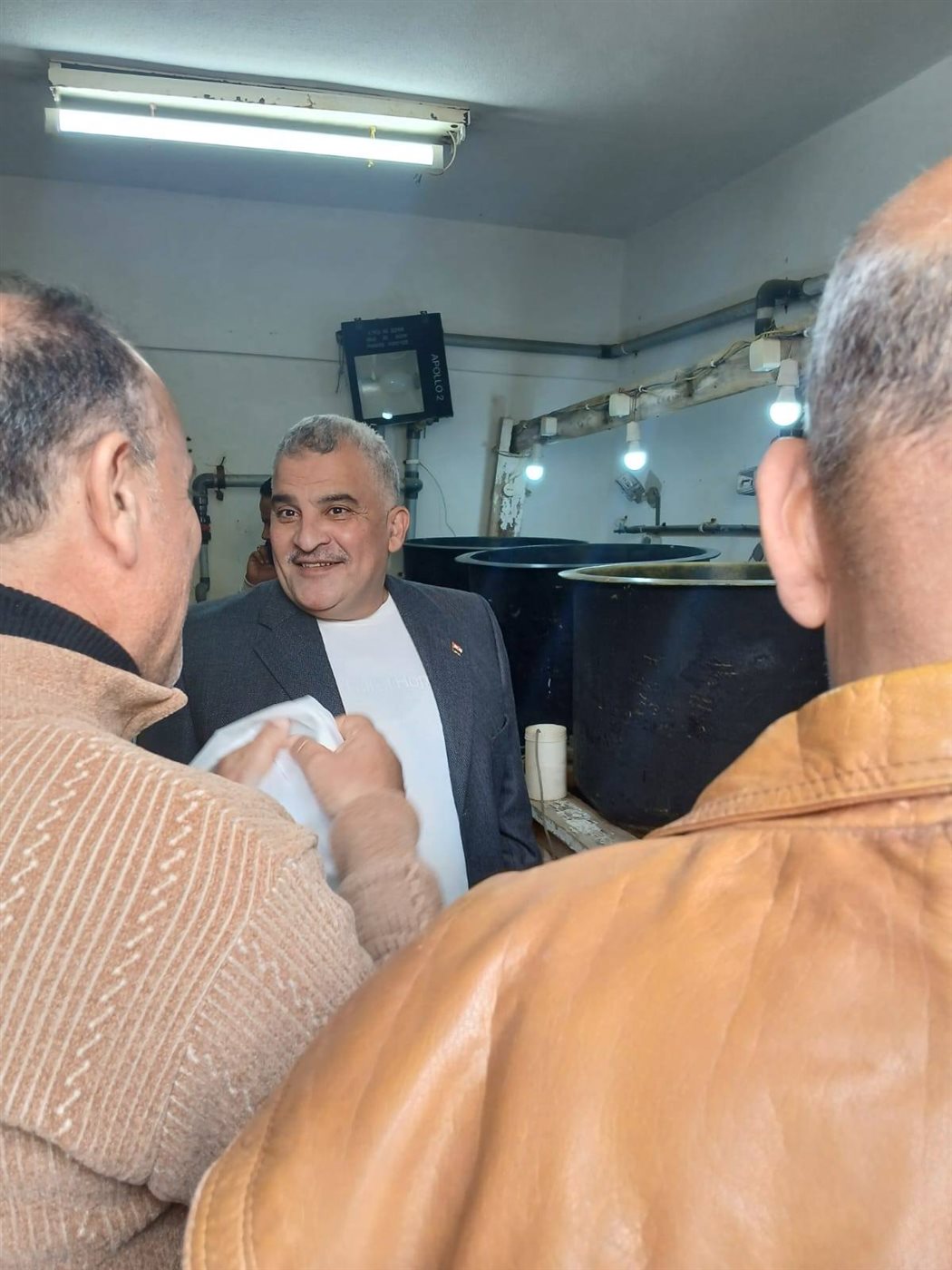 جانب من الزيارة