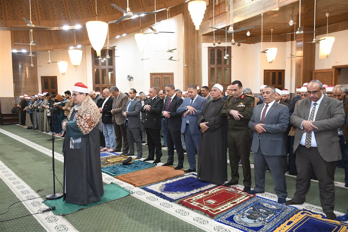 محافظ الفيوم يشهد احتفال مديرية الأوقاف بليلة النصف من شعبان