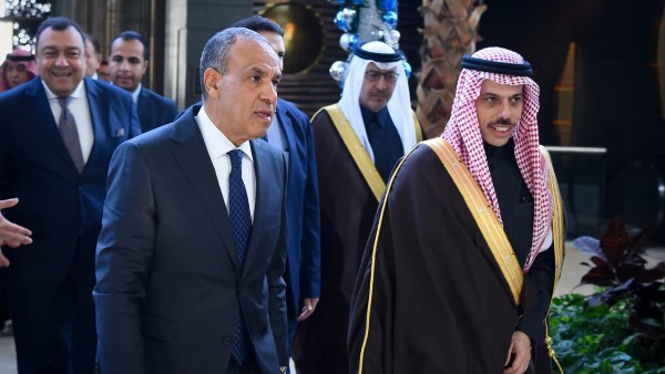 <strong>وزير الخارجية يلتقي نظيره السعودي</strong>