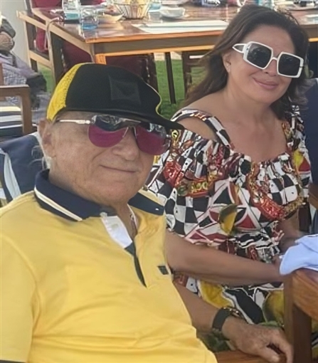 ميشيل أحد مع إلهام شاهين