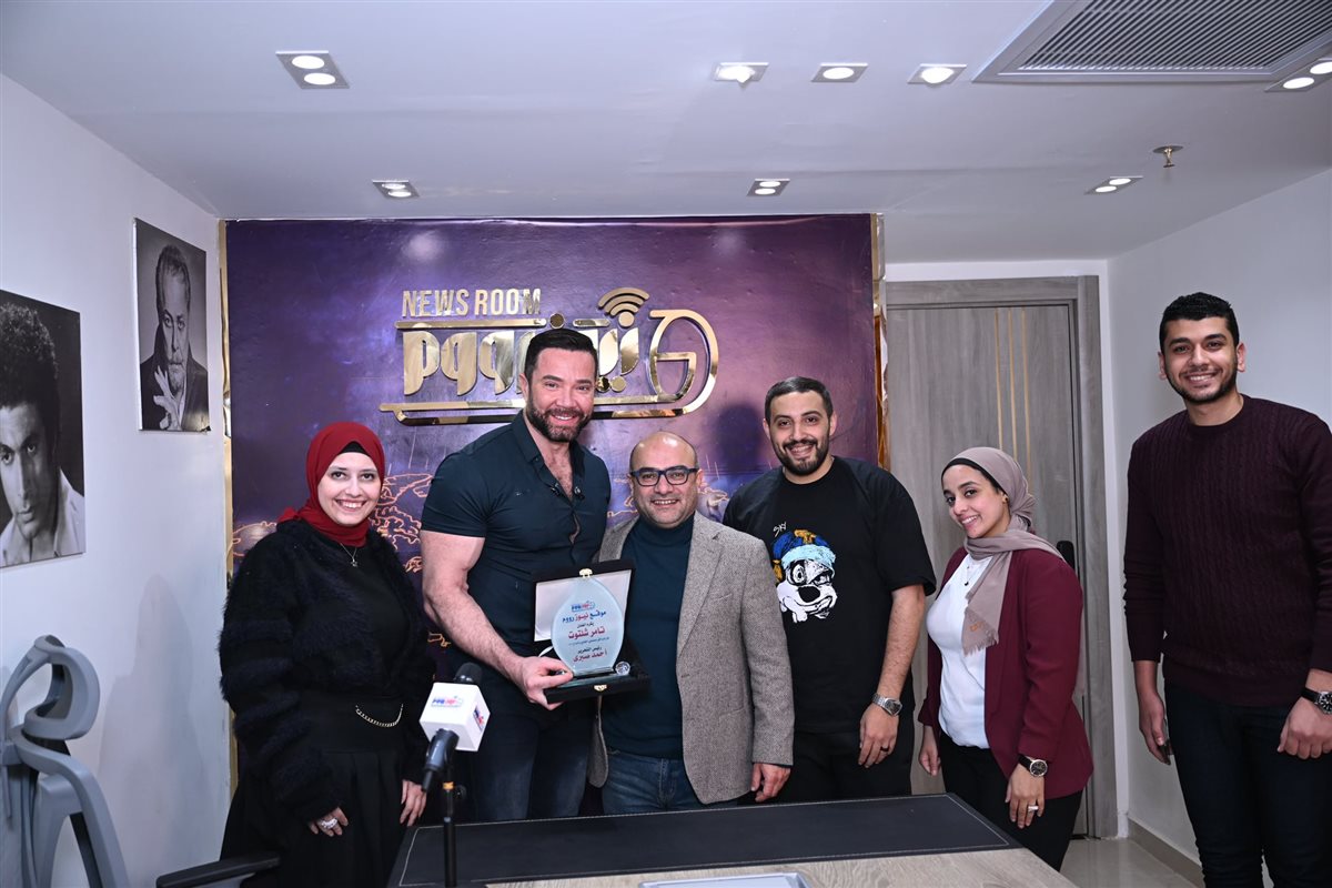 تكريم تامر شلتوت في نيوز رووم