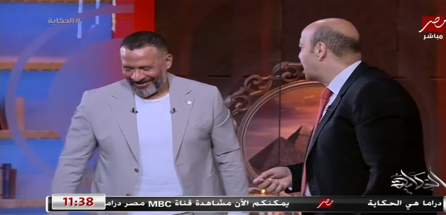 ماجد المصري وعمرو أديب