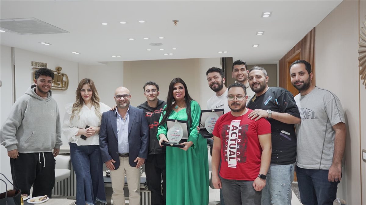 تكريم فيفي وأحمد خالد موسى
