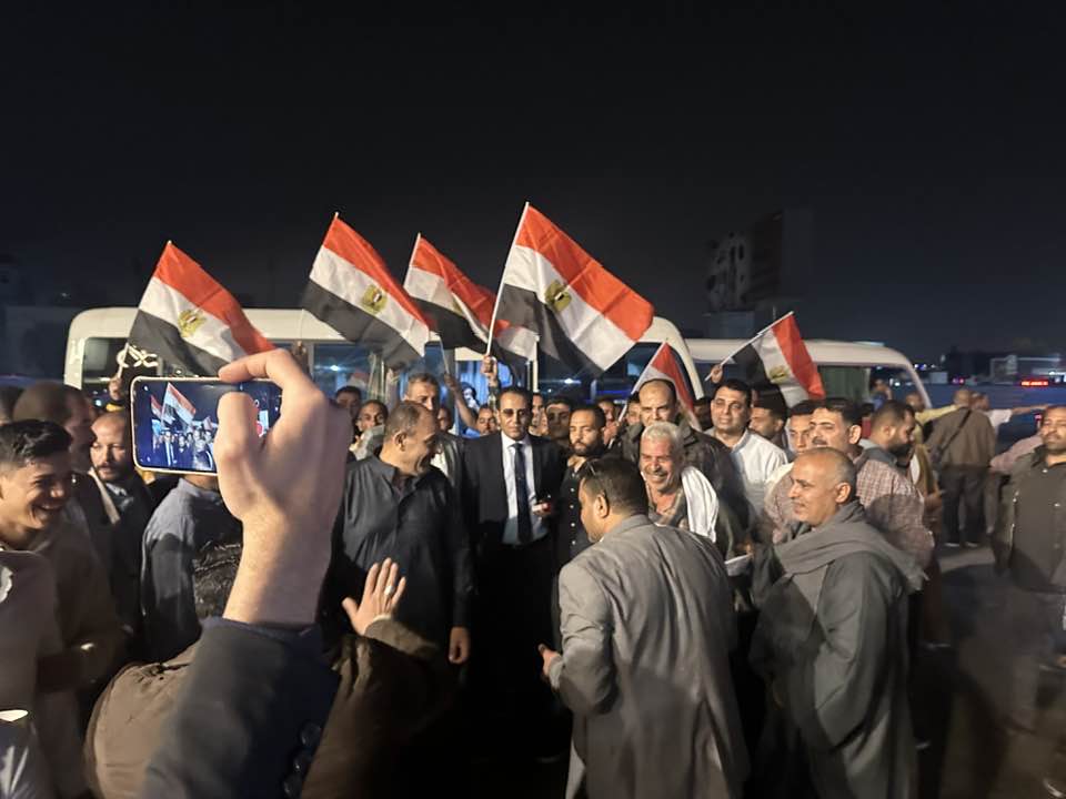 توافد أعداد كبيرة من الجبهة الوطنية انطلاقا إلى رفح لدعم القضية الفلسطينية