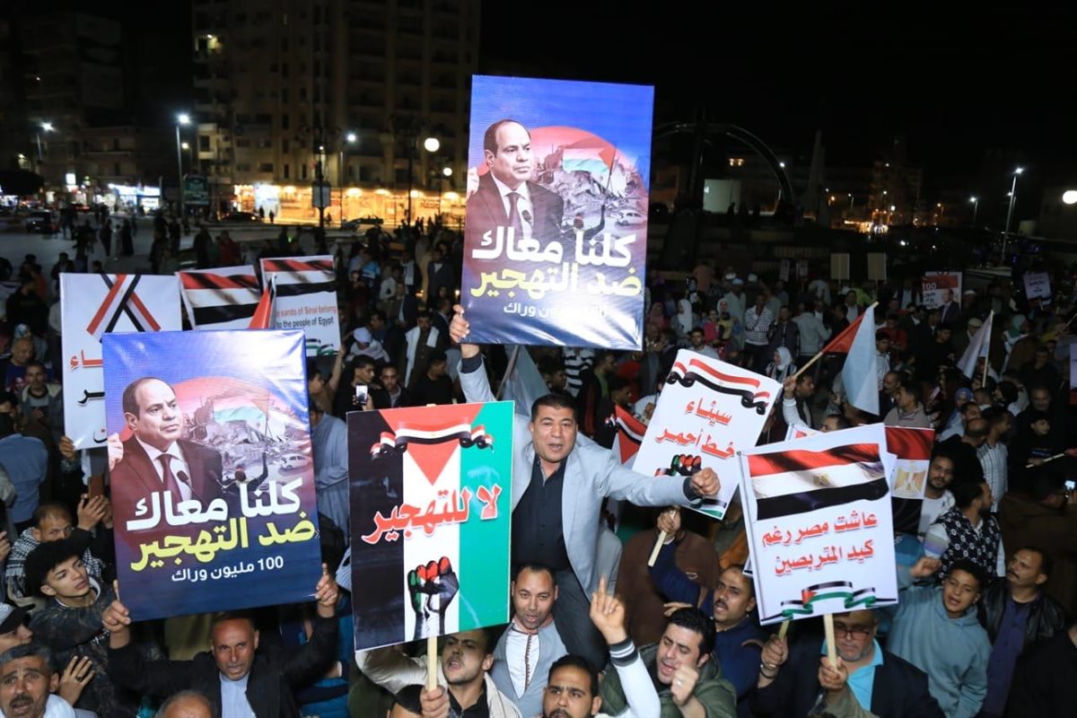 مصر ترفض تهجير الغزاويين