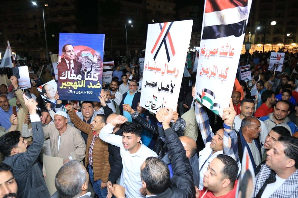 مصر ترفض تهجير الغزاويين