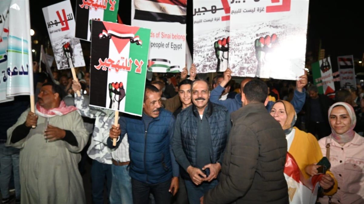 مصر ترفض تهجير الغزاويين