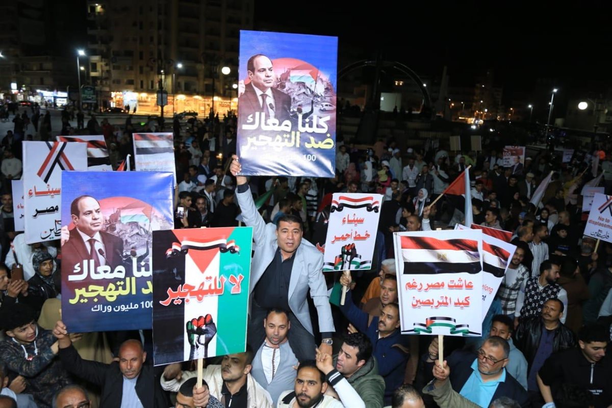 مصر ترفض تهجير الغزاويين