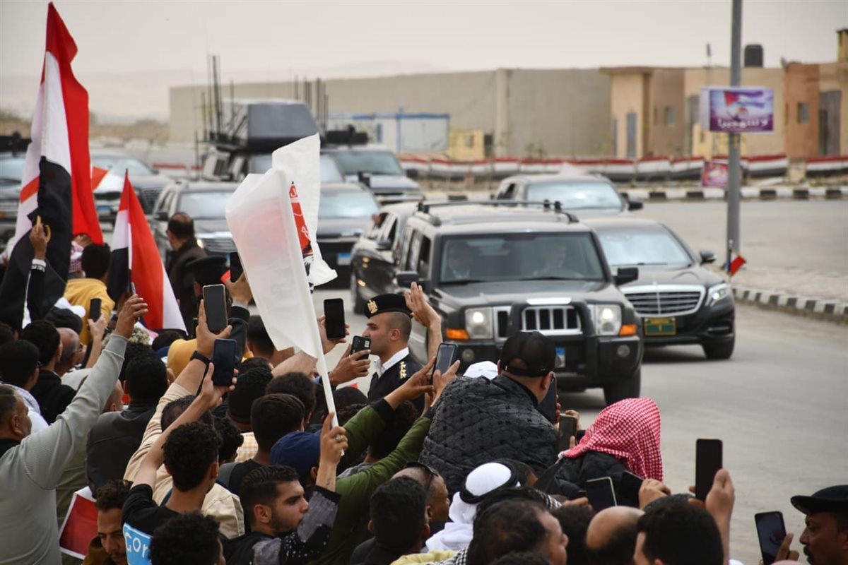 السيسي في العريش
