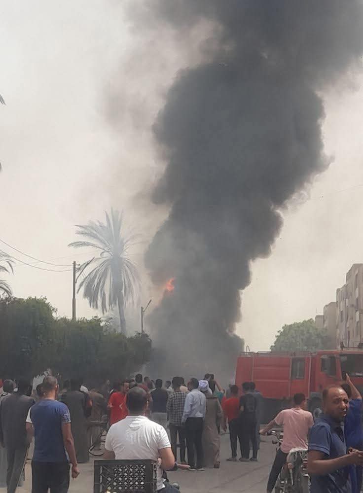 الحماية المدنية تسيطر على الحريق