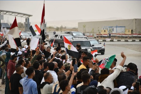 رسائل الوقفة التضامنية في مدينة العريش