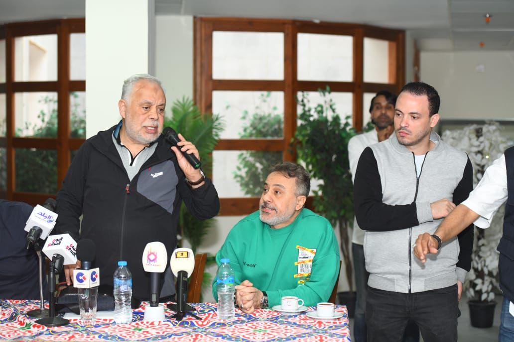 المؤتمر الصحفي لدار إقامة كبار الفنانين