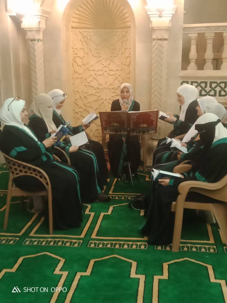 جانب من القافلة الدعوية