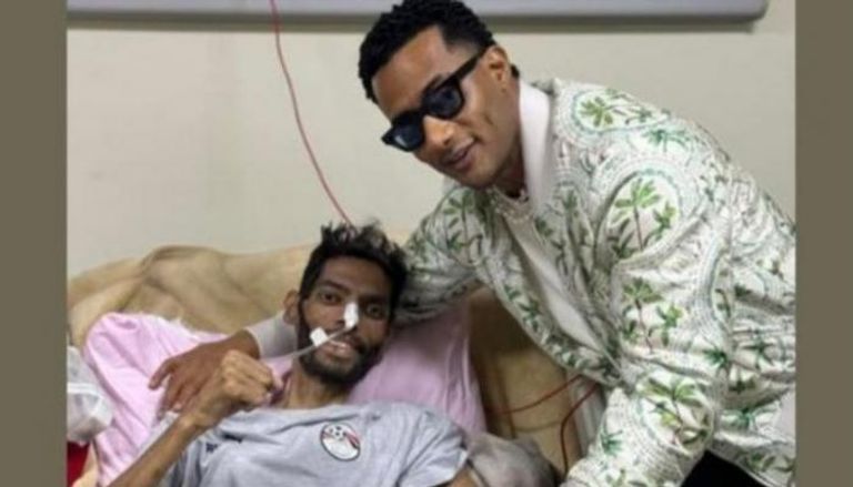 محمد رمضان يدعم إبراهيم شيكا