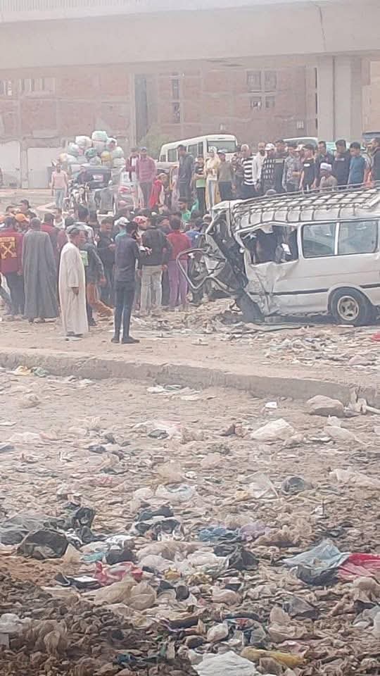 آثار الحادث