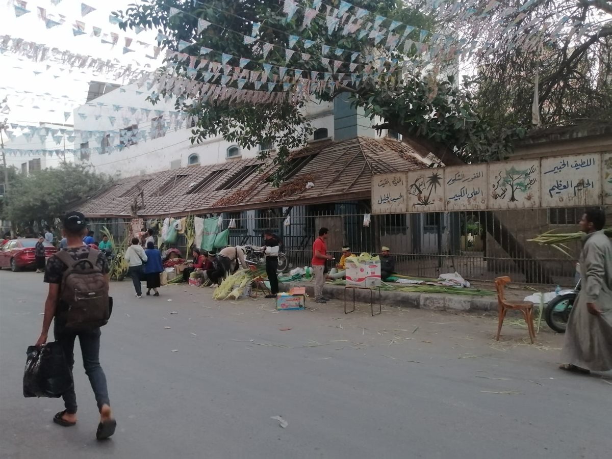أقباط الفيوم يستعدون للأحتفال بعيد أحد السعف