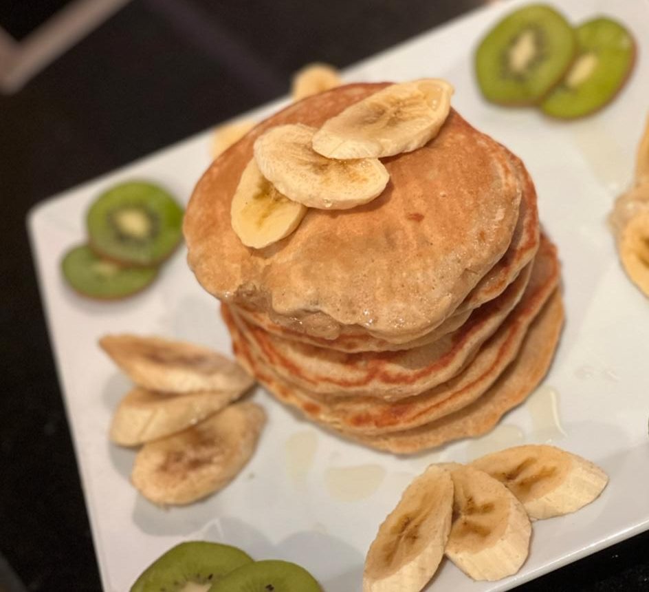 خبز الموز بالشوفان