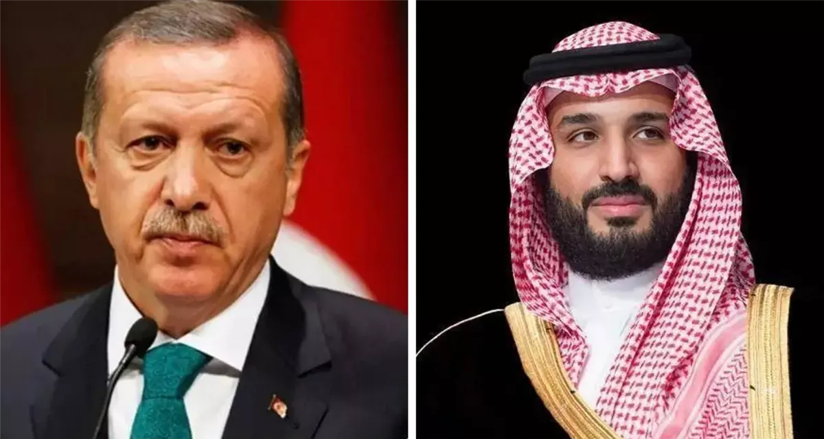 <strong>الرئيس التركي والرئيس السعودي</strong>
