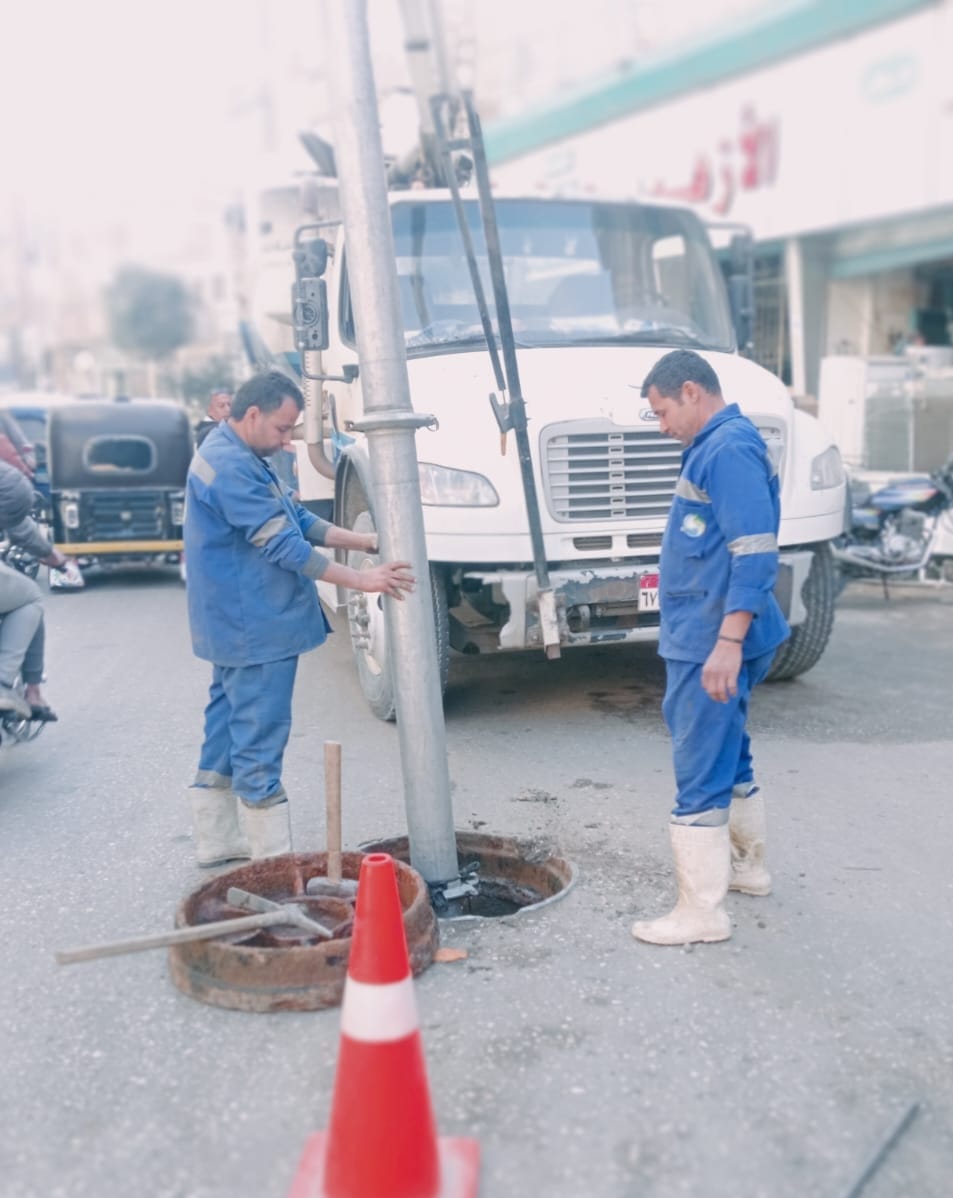 مياه الفيوم: استمرار أعمال التطهير والصيانة الوقائية لمحطات وروافع الصرف الصحي